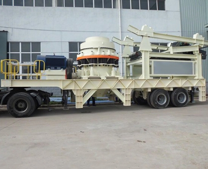 PP250SMHS圓錐破移動式破碎站產品圖片