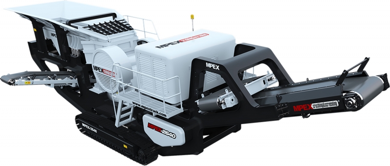 派克斯(MPEX)履帶式移動(dòng)顎式破碎站產(chǎn)品圖片