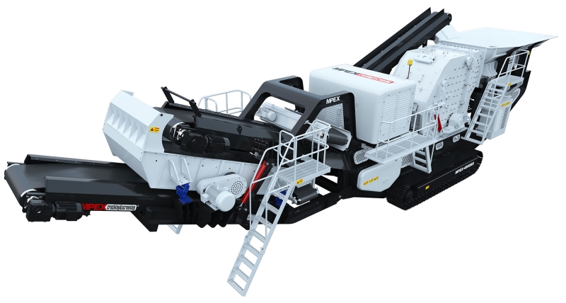 派克斯履帶式移動(dòng)反擊式破碎站