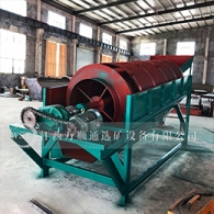 河卵石砂石滾筒篩價(jià)格，泥沙滾筒篩