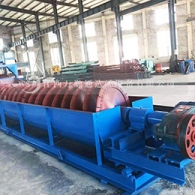 礦山砂子洗選螺旋洗砂機(jī)洗選效果好