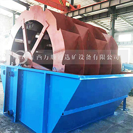 高效黃泥土沙輪斗式洗砂機，洗沙機產(chǎn)品圖片