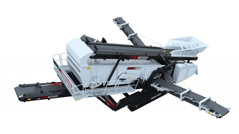 派克斯履帶式移動(dòng)破碎篩分設(shè)備