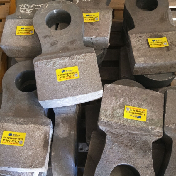 錘式破碎機錘頭 耐磨錘頭 Cr26高鉻合金錘頭 雙金屬復合錘頭 甩錘產(chǎn)品圖片