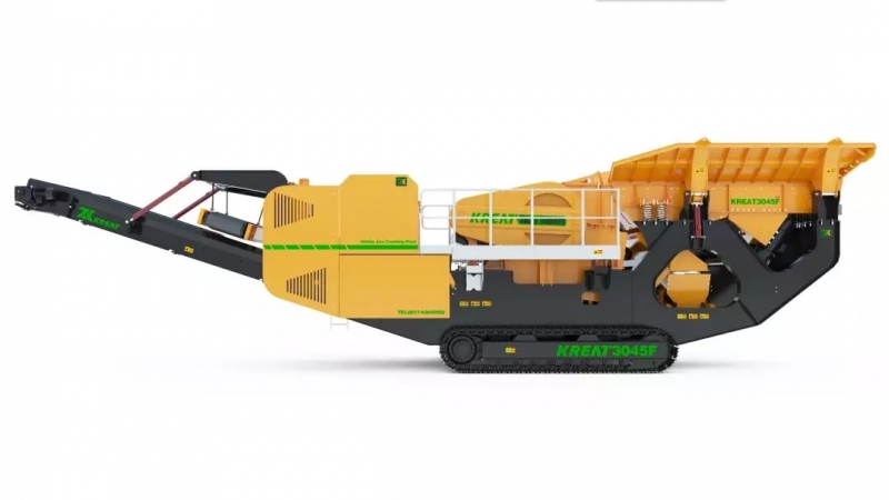 KREAT3045F油電兩用型履帶移動顎式破