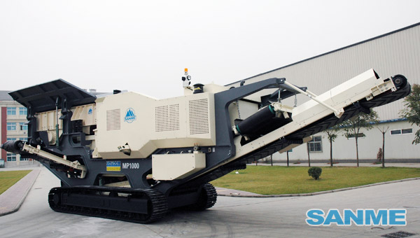 MP-J履帶移動(dòng)顎式破碎站