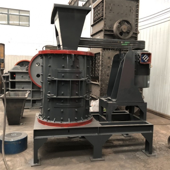 鵝卵石制砂機立軸板錘河卵石制砂機產(chǎn)品圖片