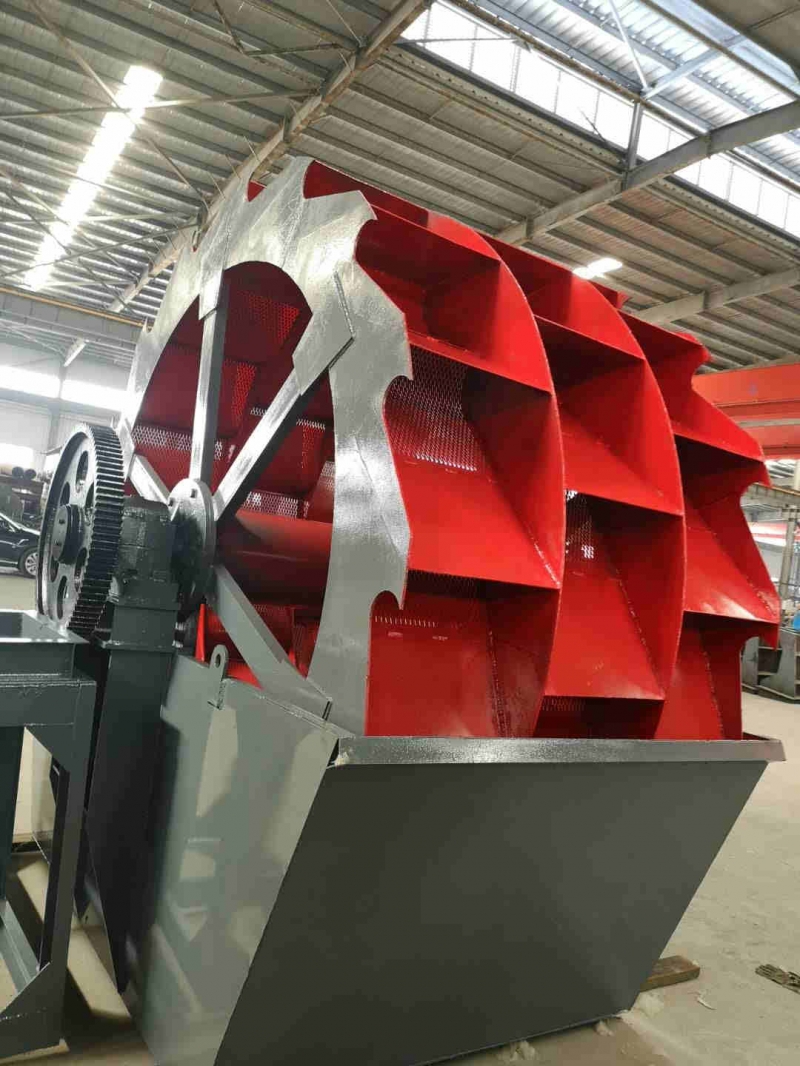 高效輪式洗砂機(jī)  大型大產(chǎn)量洗沙
