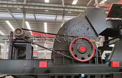 雙煒輪胎式移動破碎站