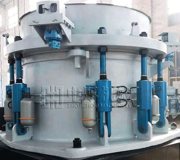 高速多缸液壓圓錐破碎機(jī) 花崗巖鵝卵石鐵礦石大理石圓錐式破產(chǎn)品圖片