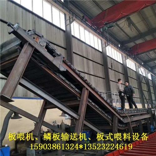 高級鱗板輸送機廠家//南陽板鏈機