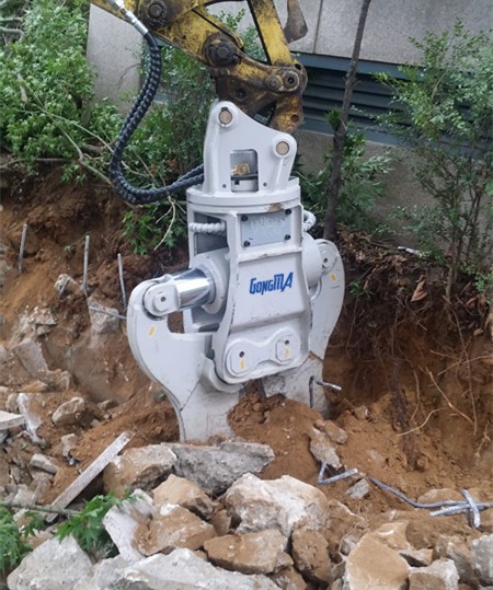 1.7噸挖掘機(jī)用液壓剪拆墻房梁樓道拆