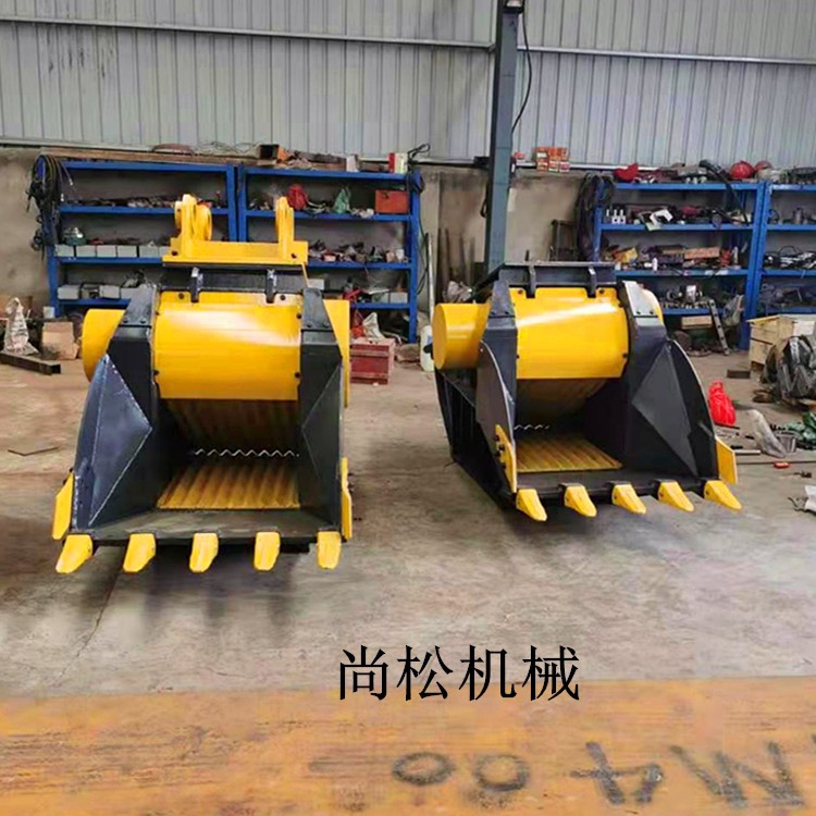 現(xiàn)貨供應(yīng) 建筑垃圾挖掘機破碎斗石子破石斗產(chǎn)品圖片