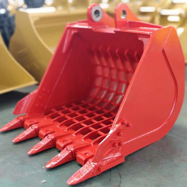神鋼250挖掘機(jī)1.5方網(wǎng)格漏斗 篩斗