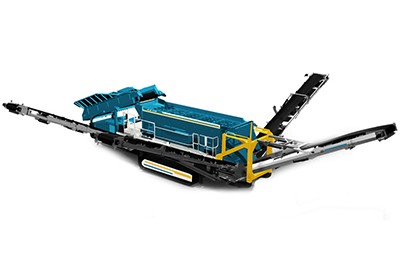 履帶移動成品篩分破碎站產品圖片