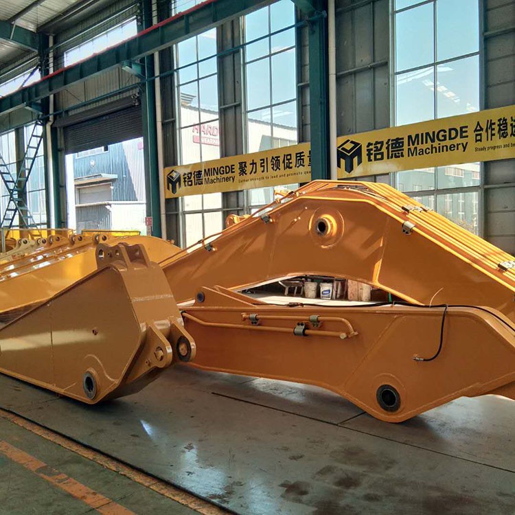 神鋼260挖機21米挖河道加長臂