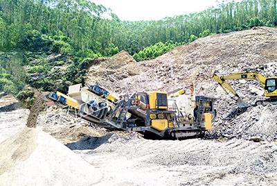 廣東移動破碎篩分站-綠景工程機(jī)械產(chǎn)品圖片