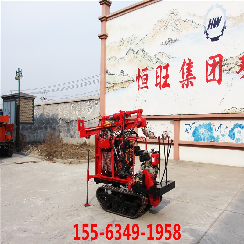 履帶潛孔鉆機 山地爆破孔鉆機 潛孔鉆機錨固鉆機產(chǎn)品圖片