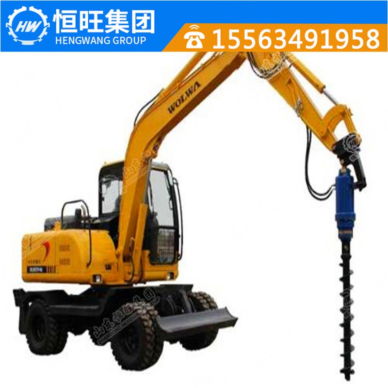 挖機改螺旋鉆機產(chǎn)品圖片