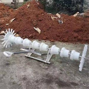  手推式拋秧育苗 人力多行水稻直播機(jī) 農(nóng)用式水稻直播機(jī)