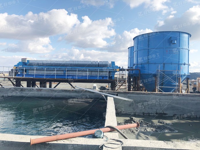礦石廠洗砂污水處理設備 尾礦泥漿脫水機價格