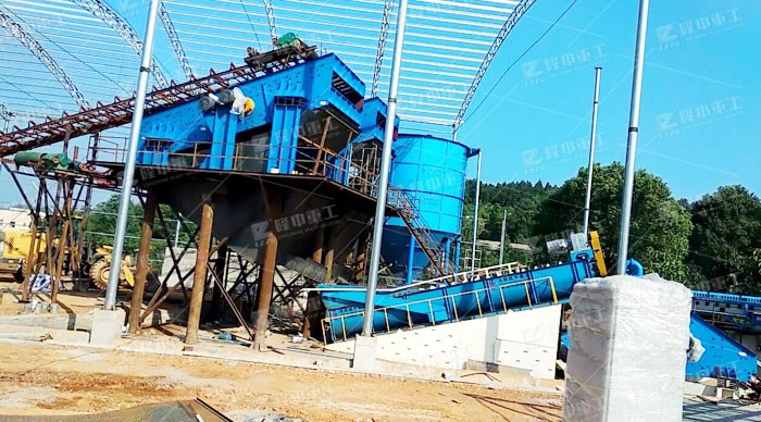 泥沙洗沙機篩洗流程 礦山水洗砂設(shè)備價格