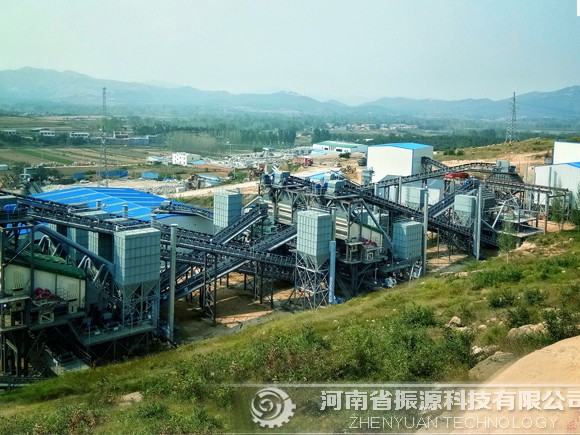 EPC總包砂石骨料生產(chǎn)線