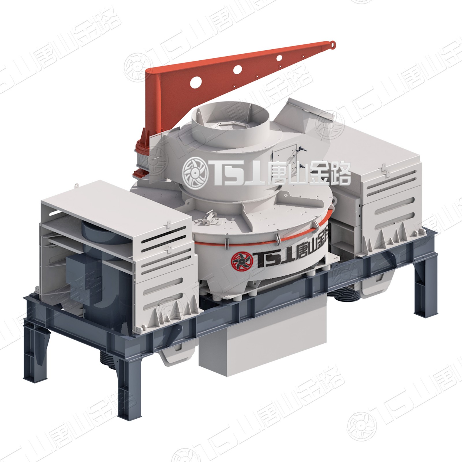制砂選粉一體機(jī)，集破碎、整形、制砂、分級于一體
