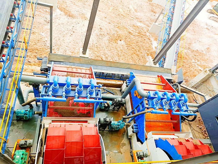 高嶺土洗砂脫水 環保洗砂設備處理工藝