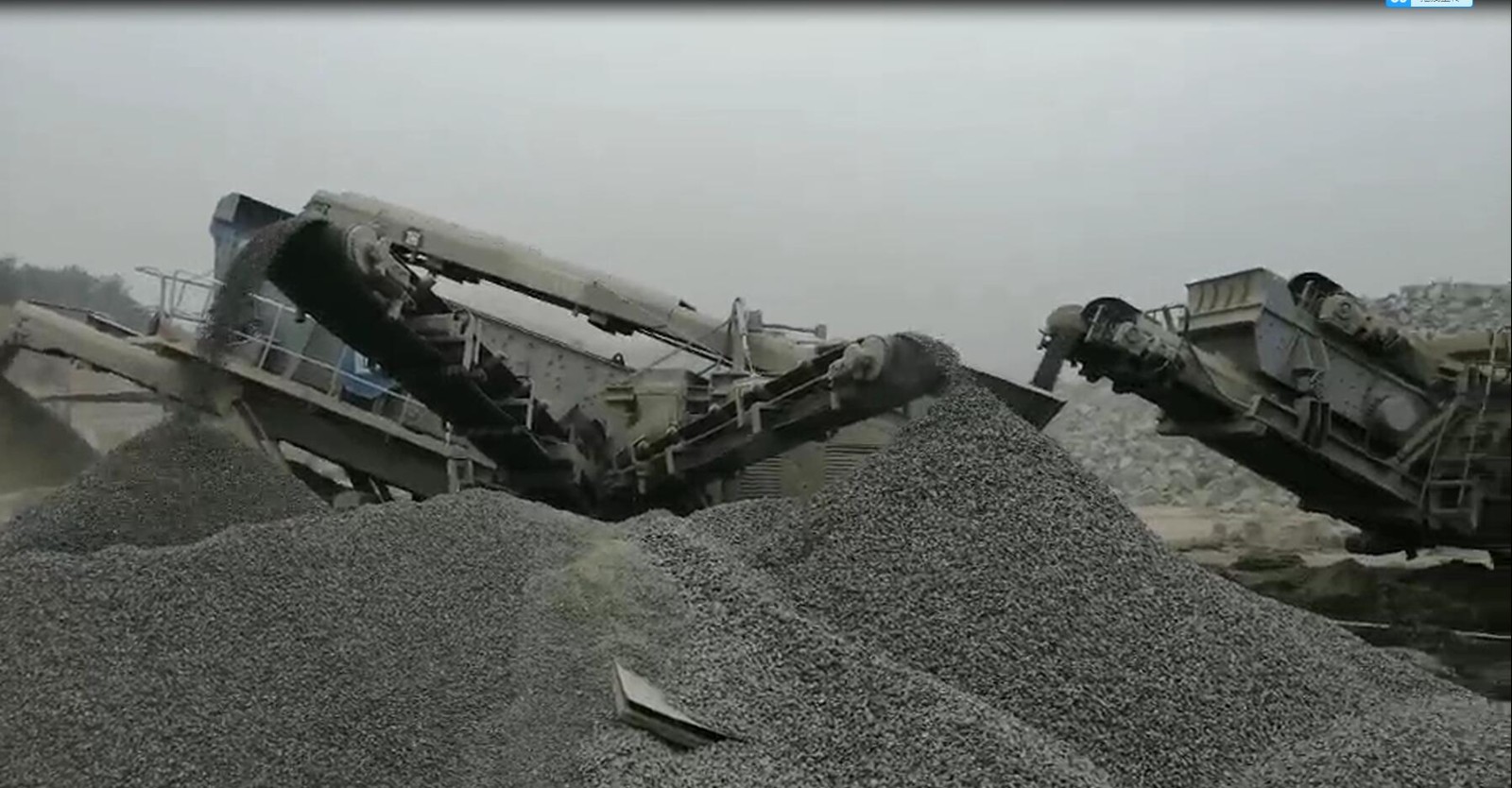 出租移動式破碎站/移動破碎機整套生產線/移動破碎篩分生產線/貨源足