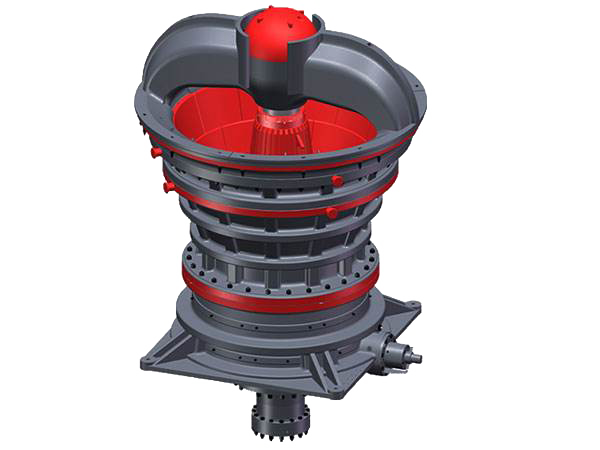 山東鑫金山旋回式破碎機