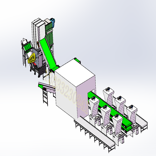 廢舊家電拆解生產(chǎn)線 家電外殼粉碎清洗生產(chǎn)線產(chǎn)品圖片
