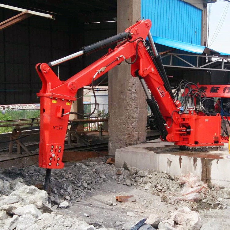 礦山采石場(chǎng)用電控液壓破碎機(jī)械臂產(chǎn)品圖片