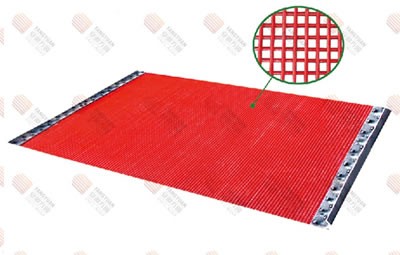 TPU內(nèi)置鋼絲繩篩網(wǎng)