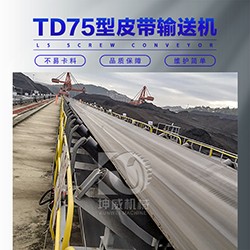 TD75型皮帶輸送機(jī) 礦用遠(yuǎn)距離帶式輸送設(shè)備 固定式皮帶機(jī)