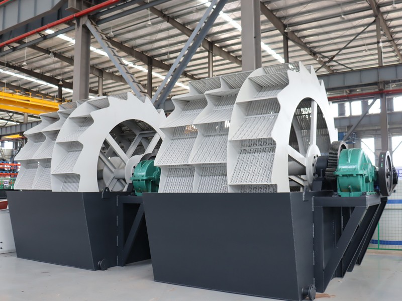 MXS系列輪斗式洗砂機(jī)，機(jī)制砂洗砂機(jī)設(shè)備產(chǎn)品圖片