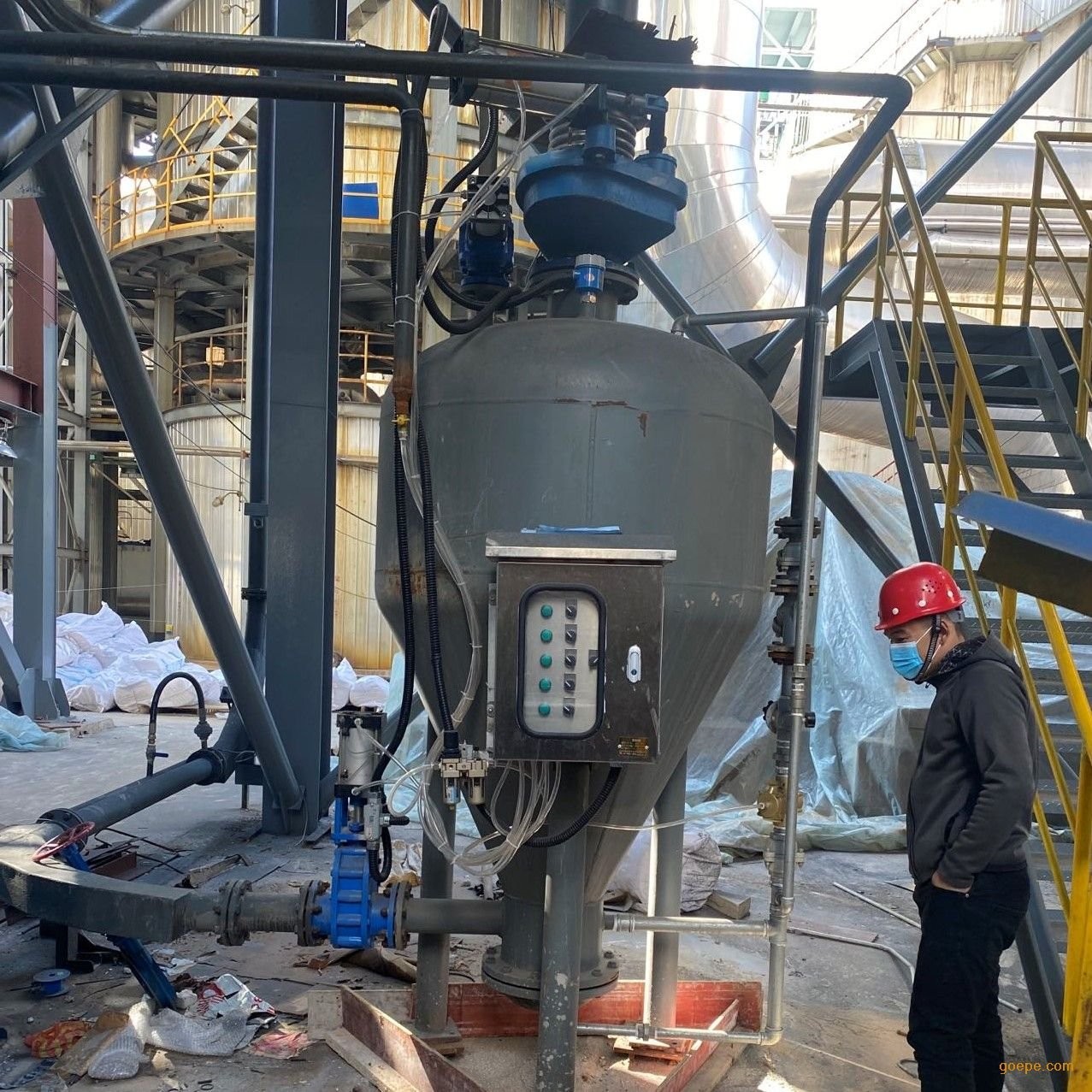 粉狀物料脈沖除塵氣力輸送 脫硫除塵氣力輸送燒結(jié)機(jī)除塵氣力輸送