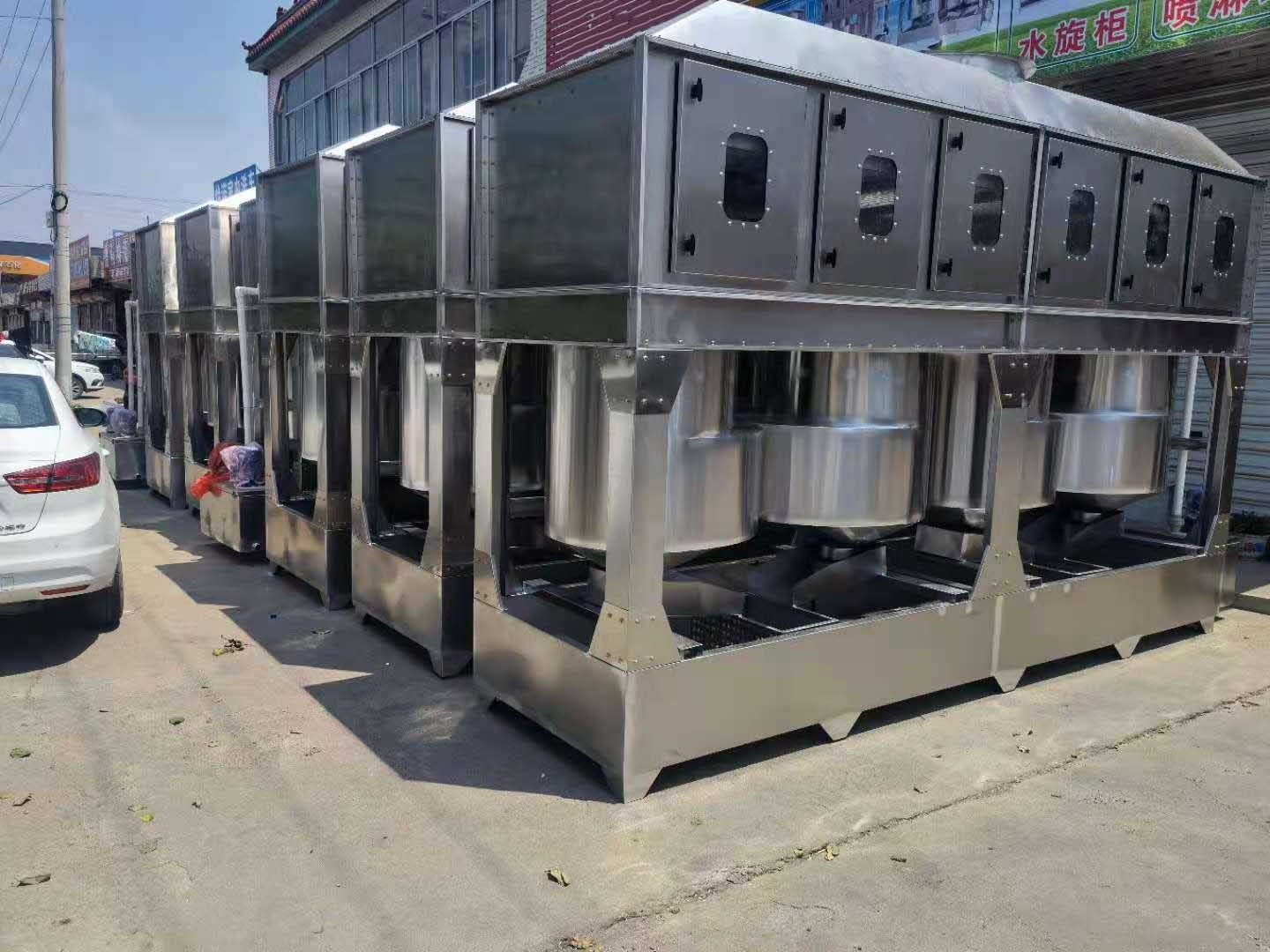 不銹鋼氣旋混動噴淋塔氣旋混動噴淋塔 方形混動氣旋塔 氣旋柜