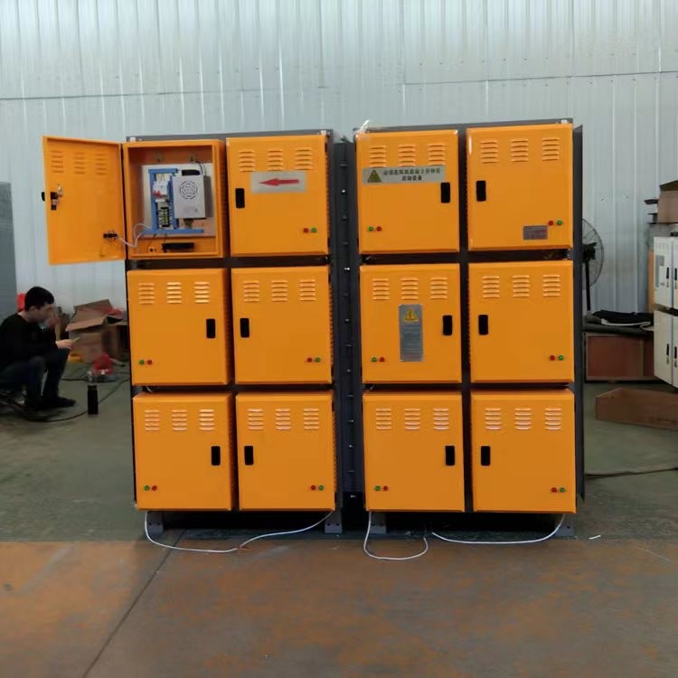 等離子凈化器玻璃廠廢氣凈化設備工業(yè)油煙處理設備廢氣高壓靜電低溫等