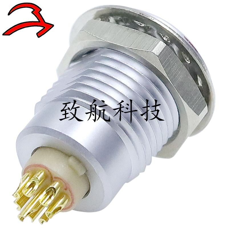 致航推拉自鎖連接器EGG線材線纜接插件