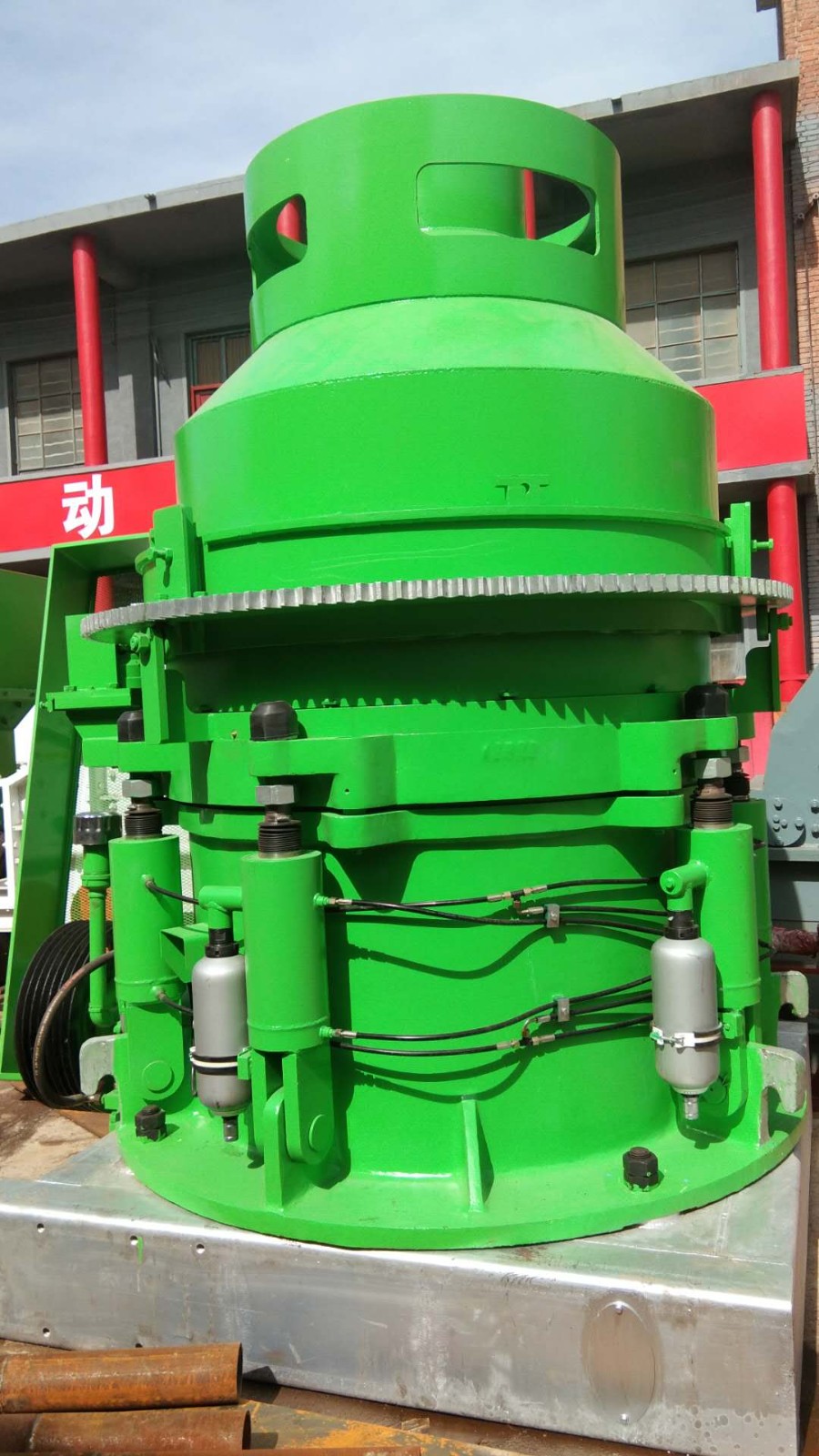 高效圓錐形破碎機，破碎效率高