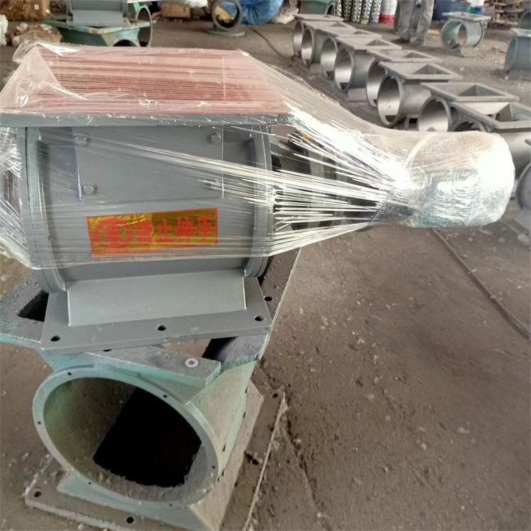 DN400圓口鑄件星型卸灰閥博雅環(huán)保生產(chǎn)