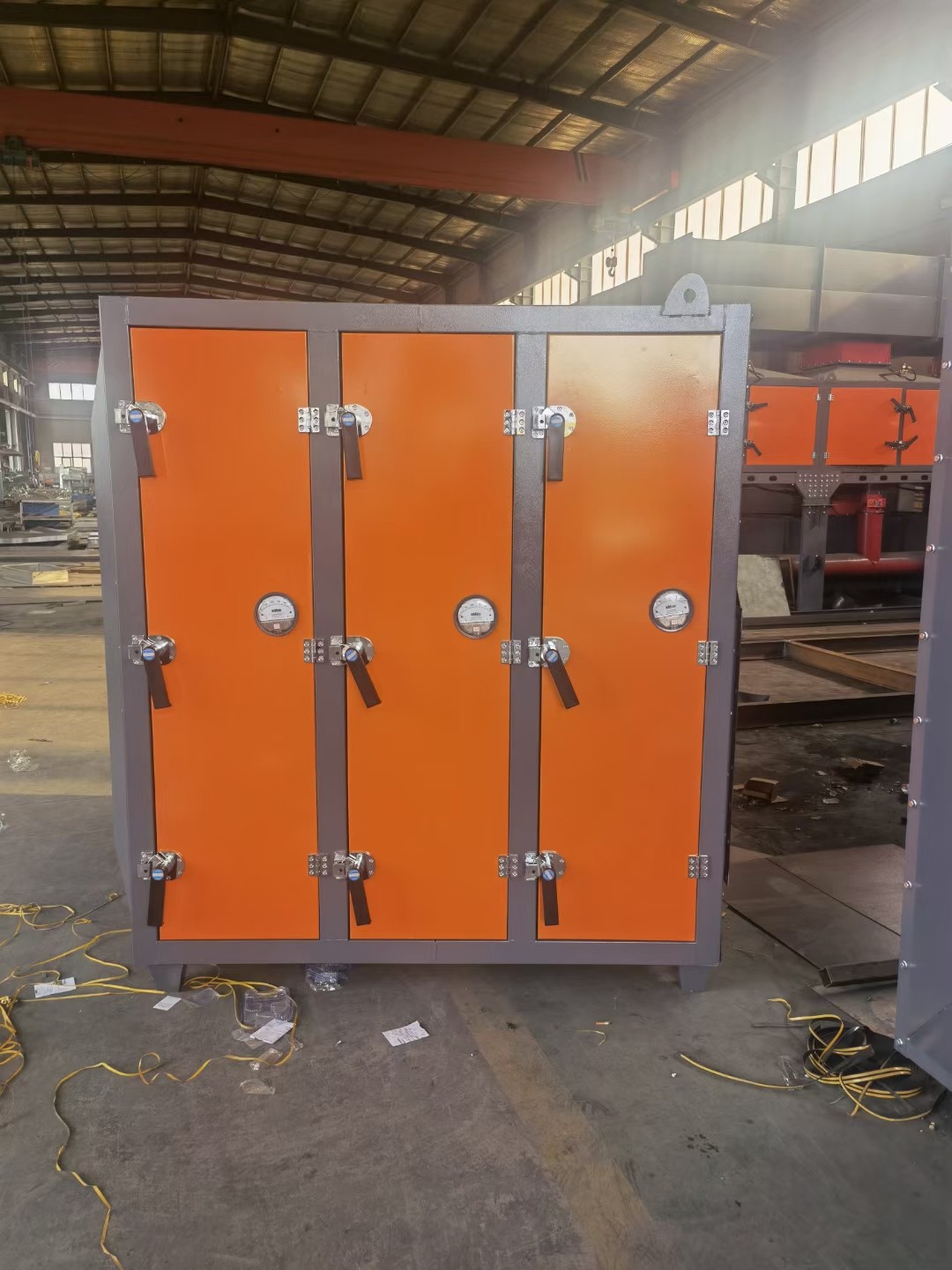 水霧處理過濾箱 箱式漆霧過濾器 廢氣處理干式過濾箱 粉塵預處理