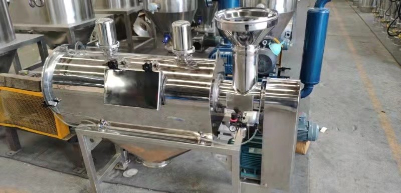 中藥粉專用臥式氣流篩