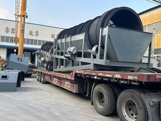 大型有機(jī)肥料生產(chǎn)線配套設(shè)備滾筒篩圓筒篩