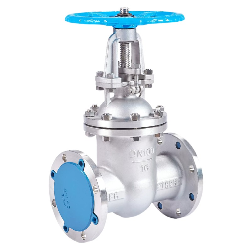 不銹鋼304國標(biāo)法蘭閘閥Z41W-16P25水高溫蒸汽導(dǎo)熱油DN100