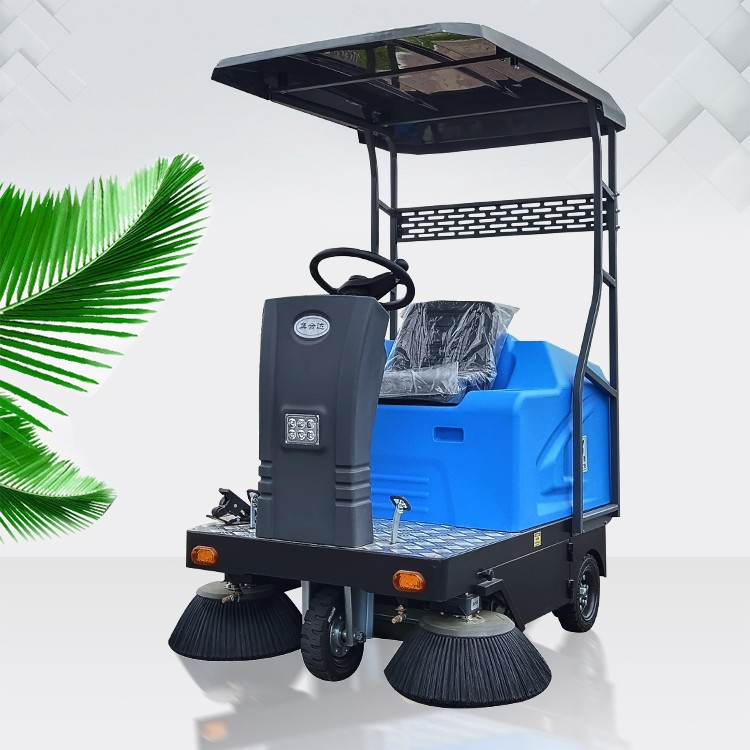 JH-1280帶棚子駕駛式電動(dòng)掃地車