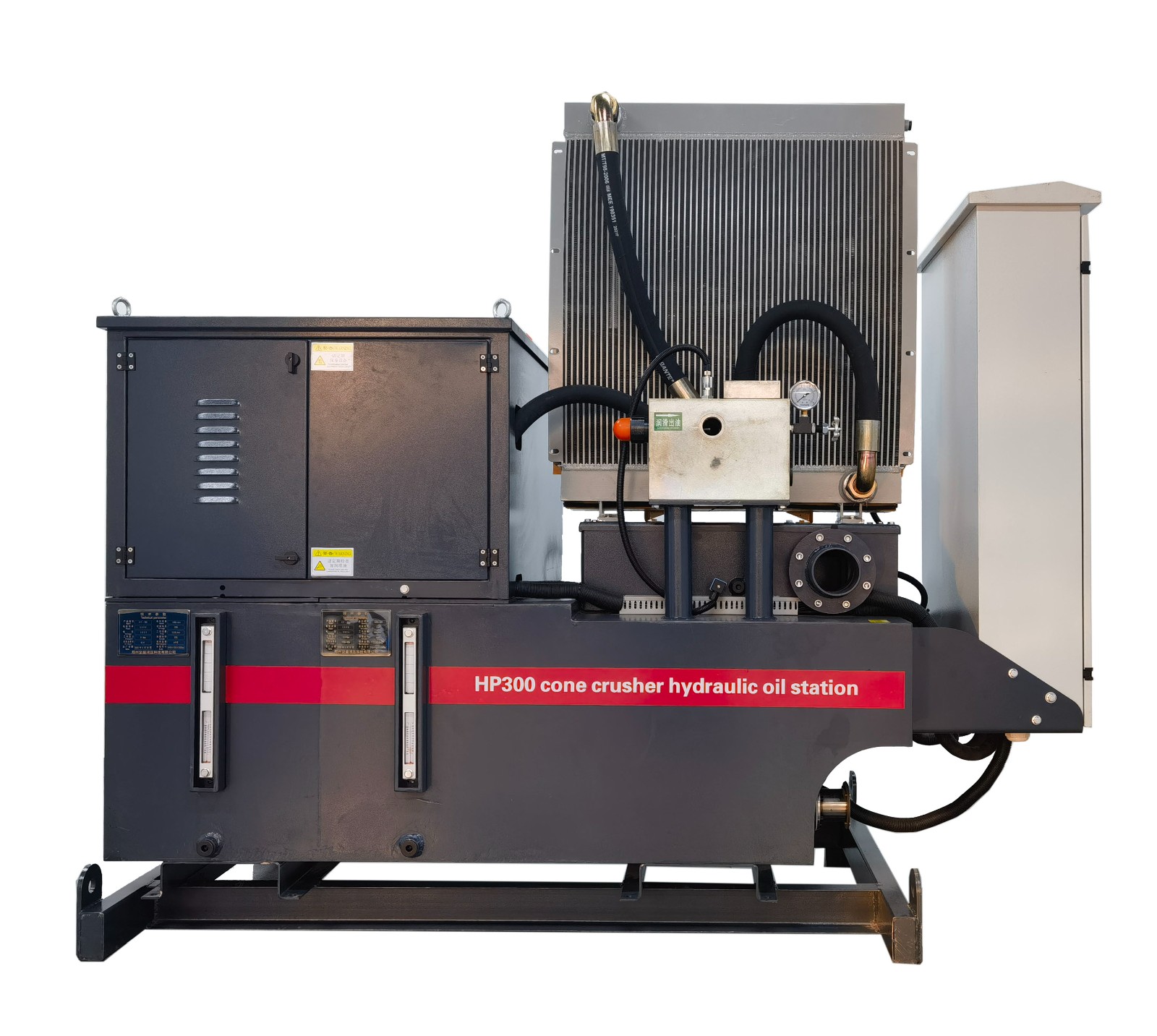 河南HP300多缸圓錐破碎機稀油潤滑站液壓系統(tǒng) 圓錐破油缸廠家產(chǎn)品圖片