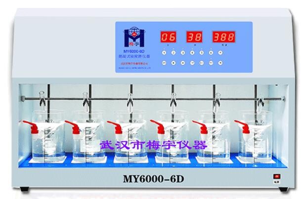 簡易型混凝攪拌器MY6000-6D數(shù)顯六聯(lián)攪拌機(jī)產(chǎn)品圖片
