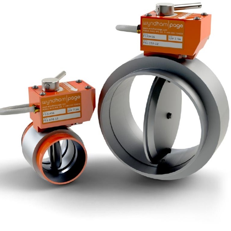 蝶式柴油機進氣切斷閥 超速關(guān)斷